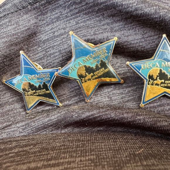 THREE STAR DECA PINS 2005-2006 - Picture 1 of 2